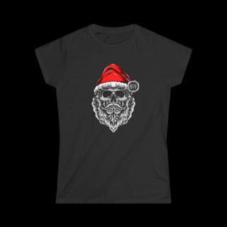 CHICKS SANTA SKULL T-SHIRT