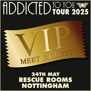 VIP MEET & GREET ~ RESCUE ROOMS, NOTTINGHAM